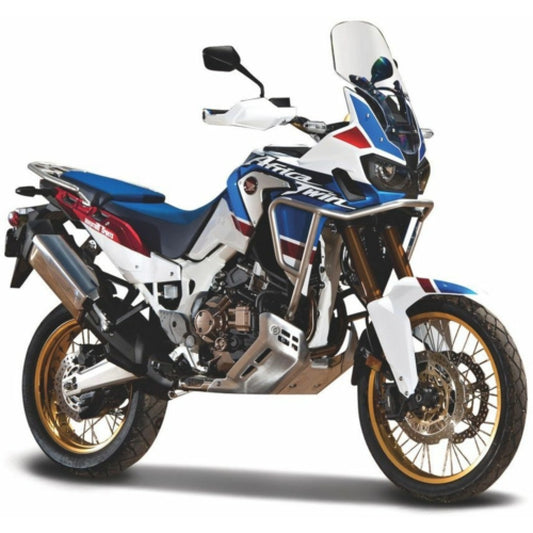 Honda Africa Twin Adventure Motorbike White/Blue/Red