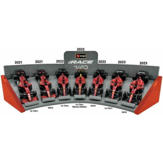 Ferrari F1 7-Car Set SF21, F1-75, SF-23