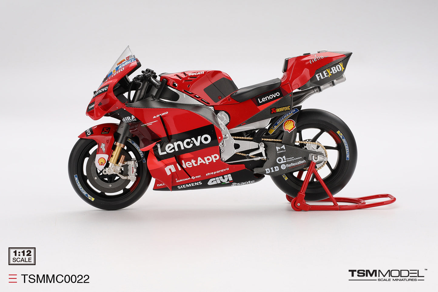 Ducati Desmosedici Gp22 No.43 Ducati Lenovo Team Motogp 2022 Gran Premio D'italia