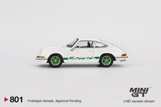 Porsche 911 Carrera RS 2.7 Grand Prix White with Green Livery