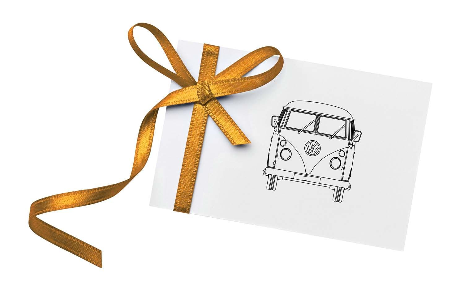 Volkswagen Campervan 'Just Married'