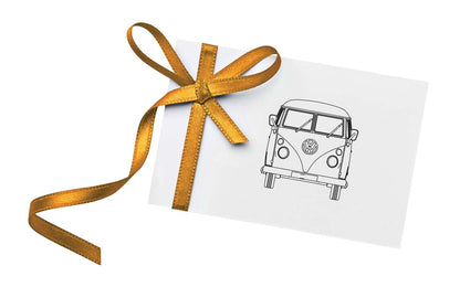 Volkswagen Campervan 'Just Married'