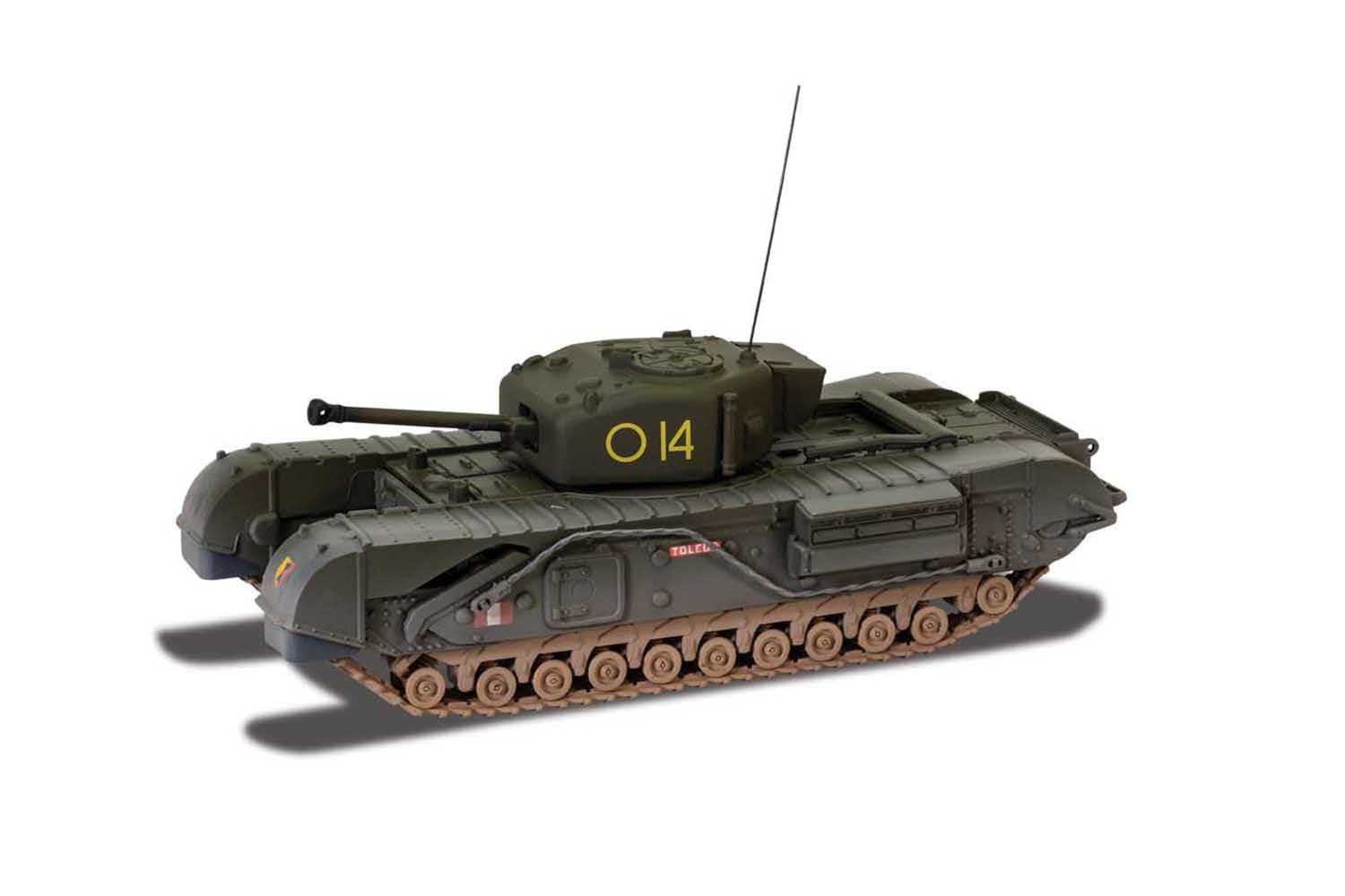 British Churchill Mk IV Tank, C Squadron, 14 Troop, Tunisia 1943