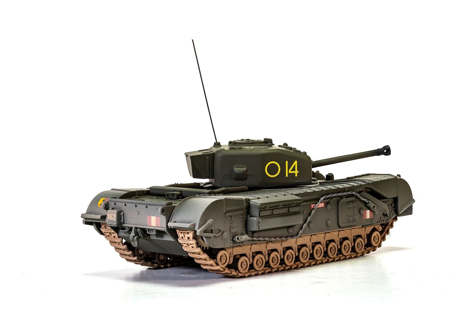 British Churchill Mk IV Tank, C Squadron, 14 Troop, Tunisia 1943
