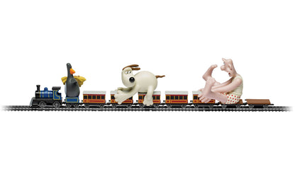 Wallace and Gromit Feathers McGraw and Loco The Wrong Trousers