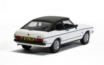 Ford Capri Mk2 2.0S Diamond White and Jaguar XJ6 Series 2 Silver Twin Set