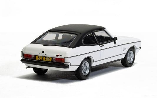 Ford Capri Mk2 2.0S Diamond White and Jaguar XJ6 Series 2 Silver Twin Set