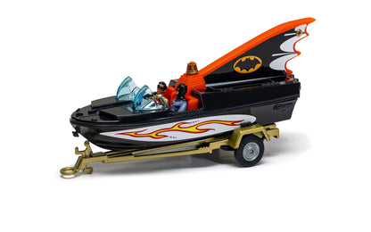 Bat Boat with Batman and Robin