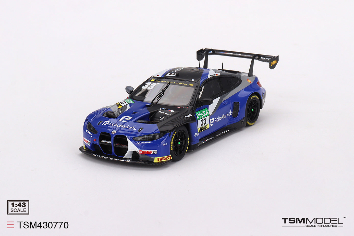BMW M4 GT3 No.33 Schubert Motorsport DTM