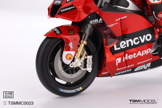 Ducati Desmosedici GP22 No.63 Ducati Lenovo Team MotoGP