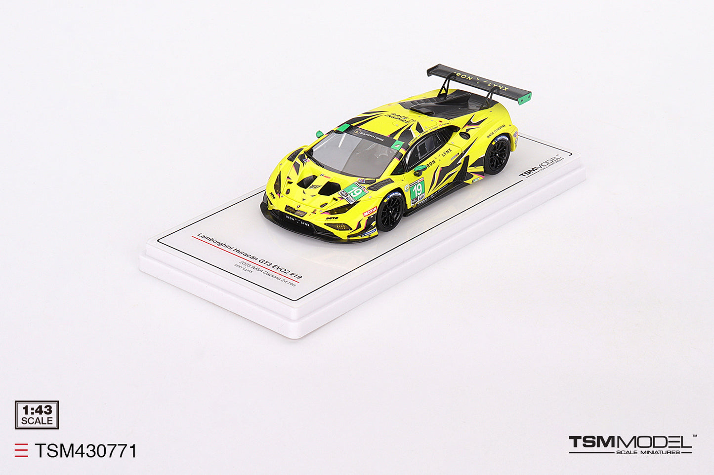 Lamborghini Huracán GT3 EVO2 No.19 Iron Lynx Daytona 24 Hours