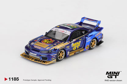 Nissan LB-Super Silhouette S15 Silvia No.555 Team Mini GT Liberty Walk Formula Drift