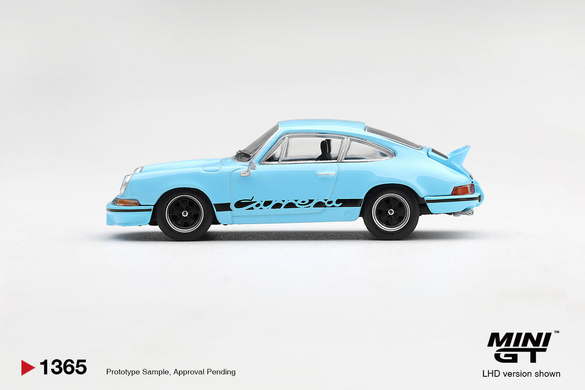 Porsche 911 Carrera RS 2.7 Gulf Blue with Black Livery