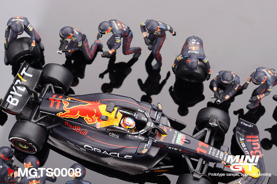 Oracle Red Bull RB18 No.11 S.Pérez Abu Dhabi GP F1 Pit Crew Set