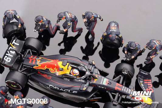 Oracle Red Bull RB18 No.11 S.Pérez Abu Dhabi GP F1 Pit Crew Set