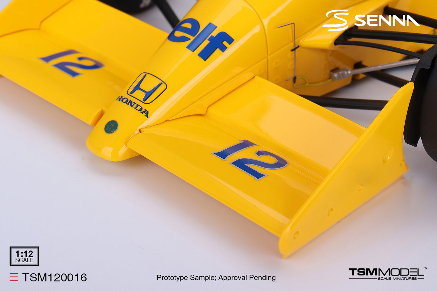 Lotus 99t No.12 Ayrton Senna 1987 Monaco Grand Prix Winner