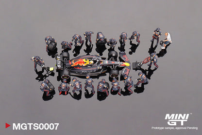 Oracle Red Bull RB18 No.1 M.Verstappen Abu Dhabi GP F1 Pit Crew Set
