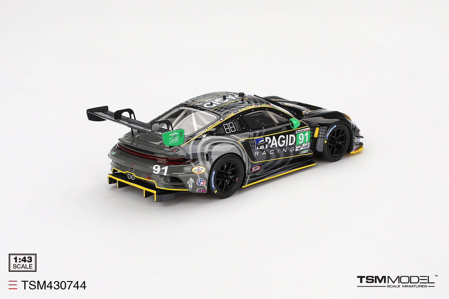 Porsche 911 GT3 R No.91 Gtd Kelly-moss With Riley 2023 IMSA Daytona 24 Hrs