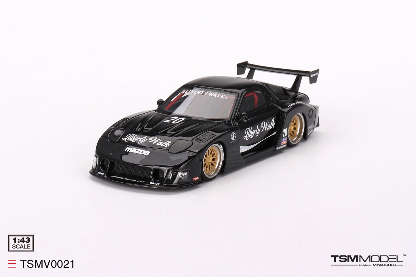 Mazda Rx-7 Lb-super Silhouette Liberty Walk Black