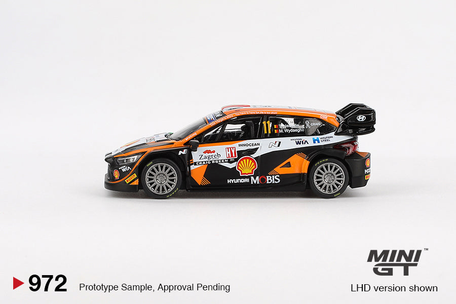 Hyundai i20 N Rally No.11 2023 Rally Croatia Power Stage Winner