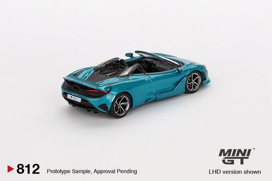 McLaren 750S Spider Belize Blue