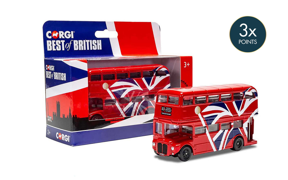 Best of British London Bus Union Jack