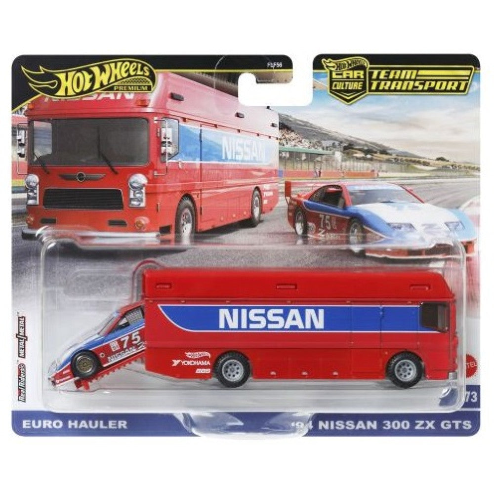 Hot Wheels Team Transport Euro Hauler 1994 Nissan 300ZX GTS No.73