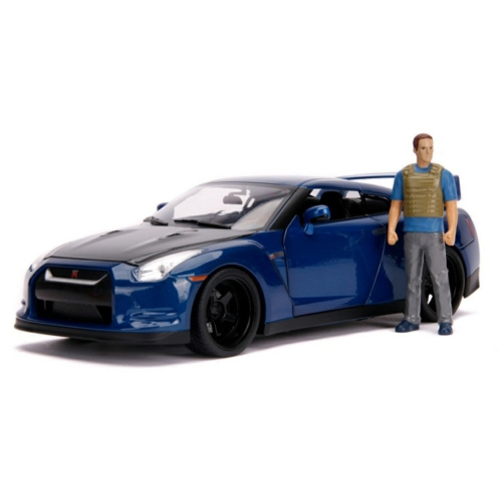 Brian's Nissan GT-R R35 with Light and Brian Figure