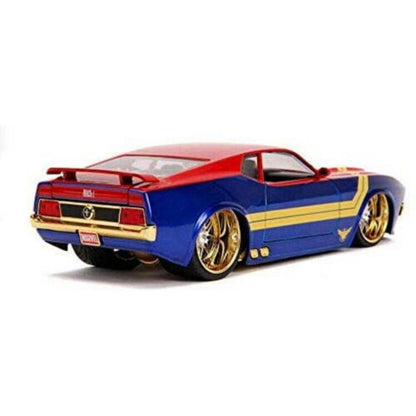 1973 Ford Mustang Mach 1 with Captain Marvel Figure