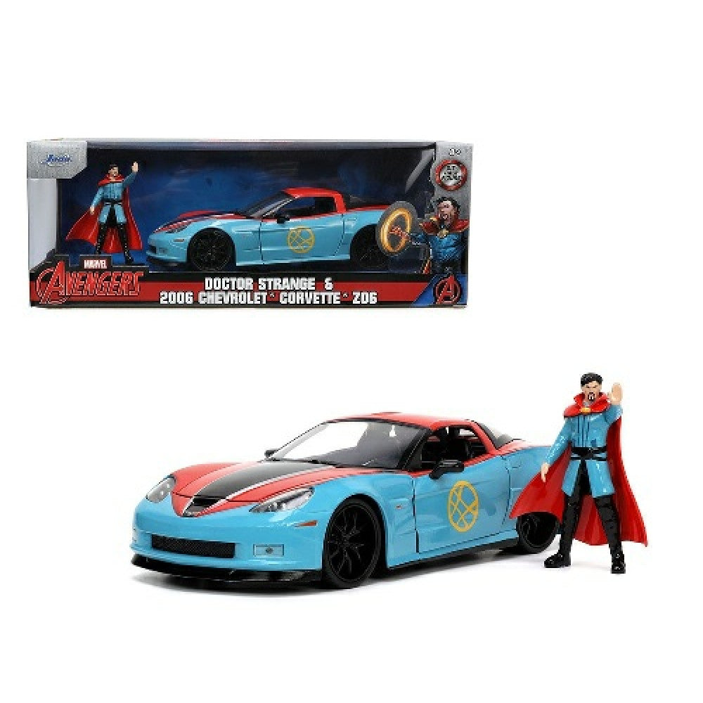 Marvel Doctor Strange 2006 Chevy Corvette Z06 with Figure