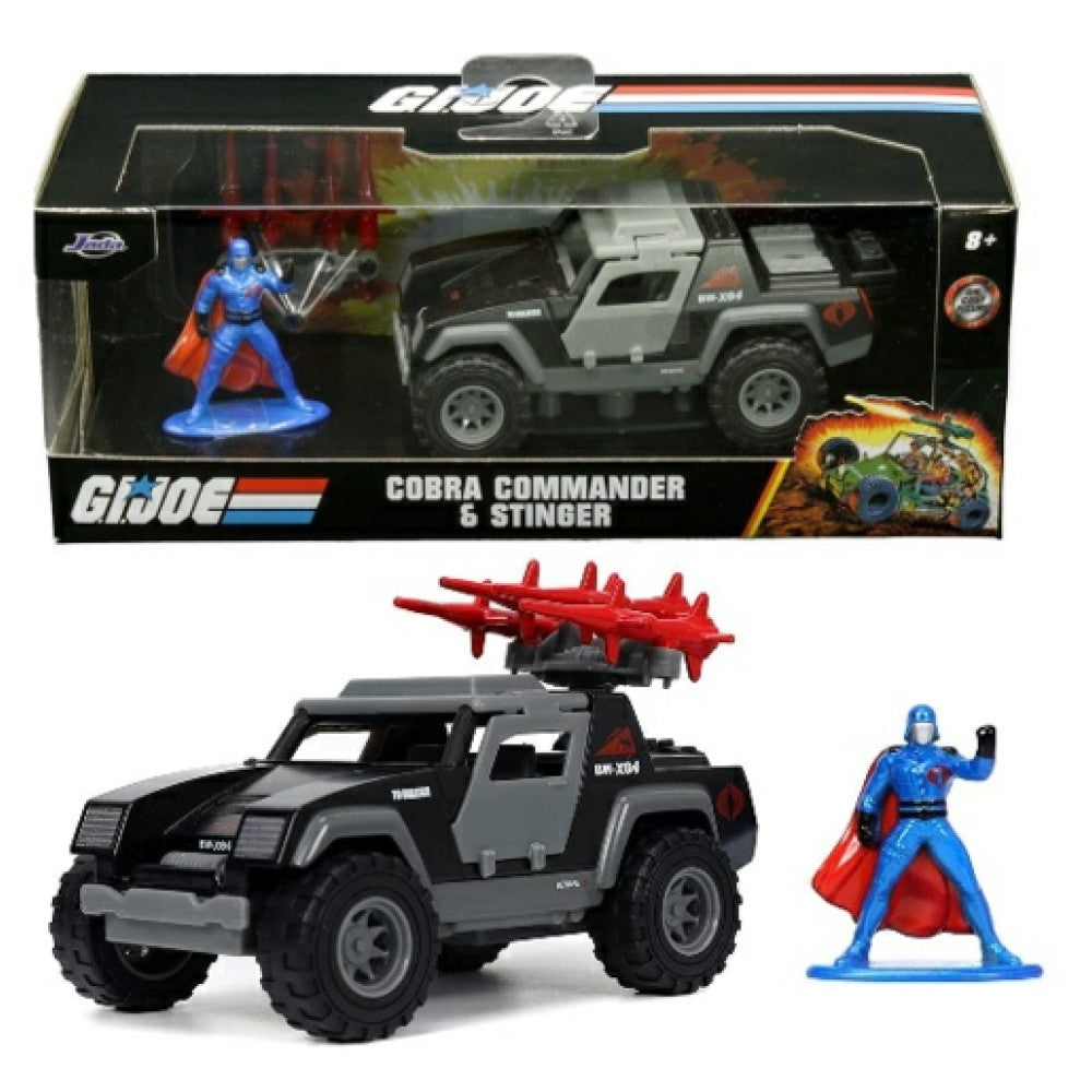 Joe Stinger with Cobra Commander G.I. Joe