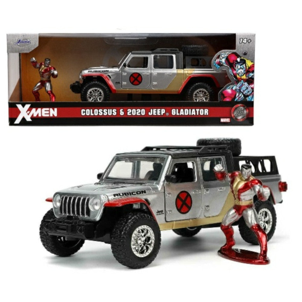 Marvel X-Men Jeep Gladiator with Colossus Figure