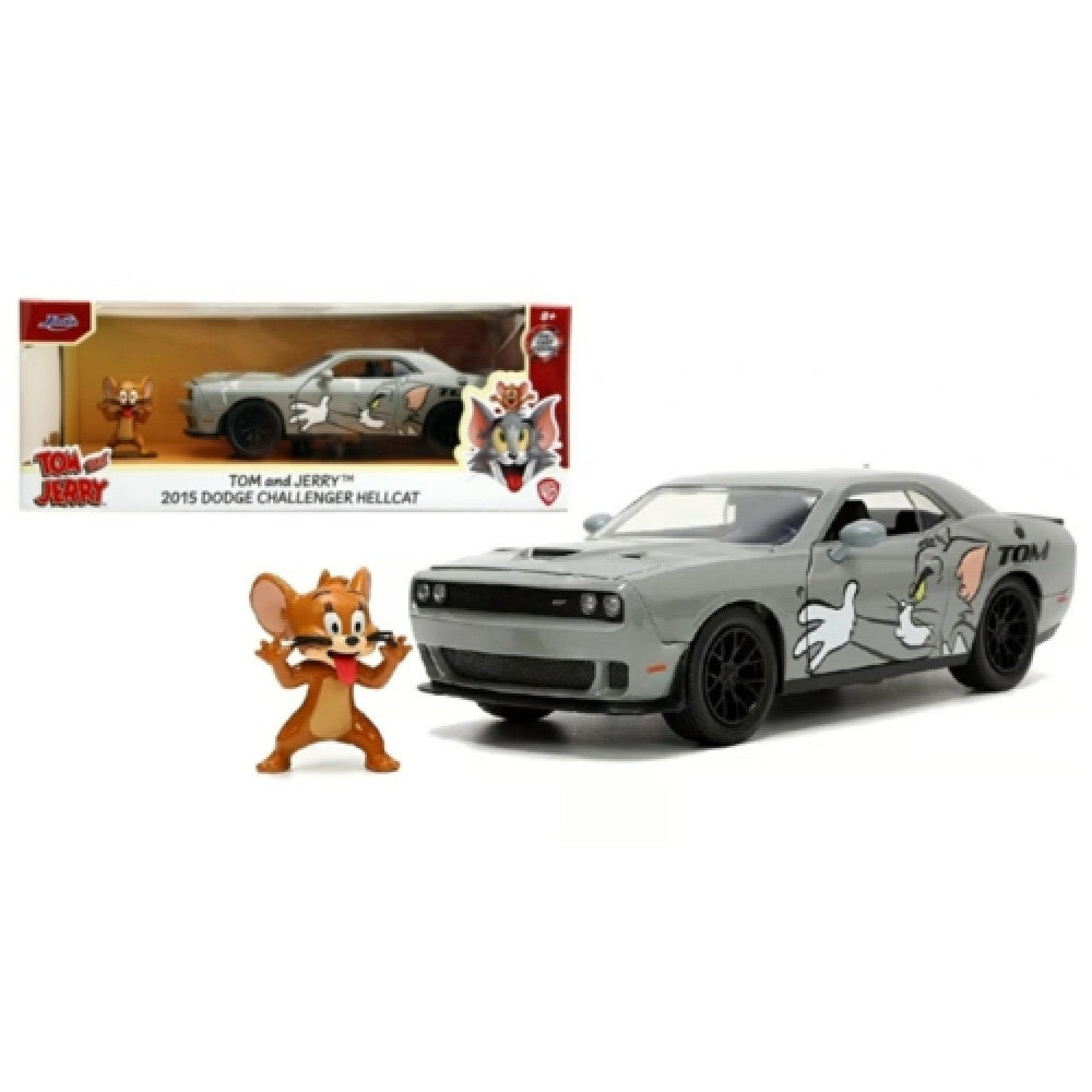 2015 Dodge Challenger SRT8 Hellcat with Jerry Figure