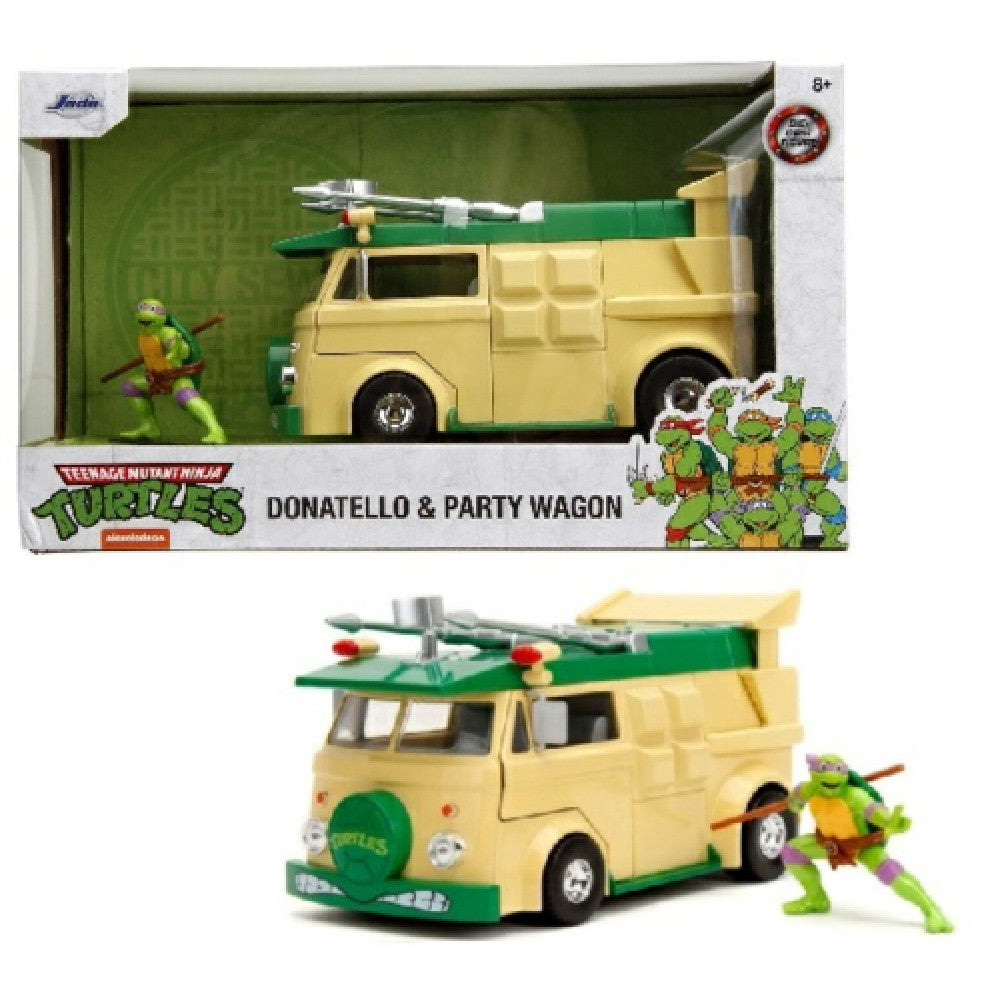 Teenage Mutant Ninja Turtles Party Wagon with Donatello Figure