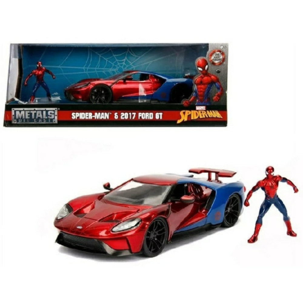 Marvel Spider-Man 2017 Ford GT with Spider-Man Figure
