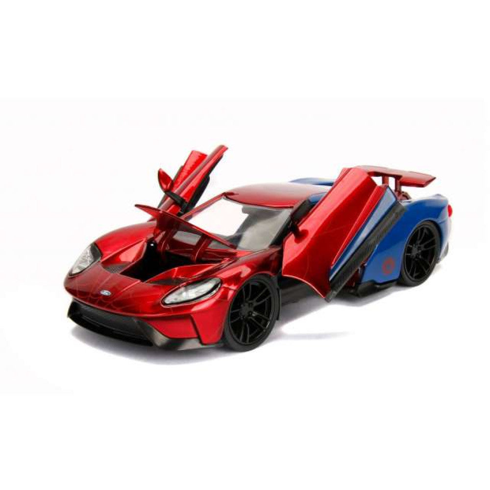 Marvel Spider-Man 2017 Ford GT with Spider-Man Figure