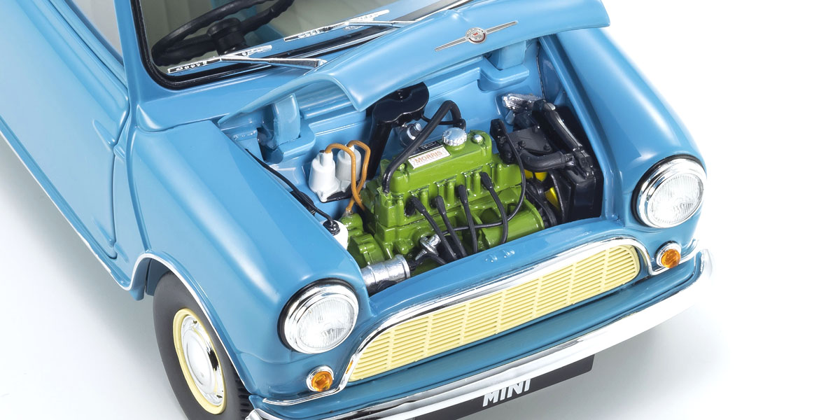 Morris Mini Minor Clipper Blue