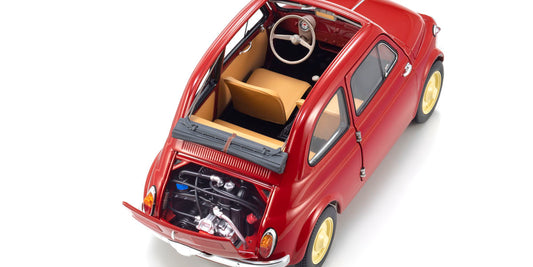 Fiat Nuova 500 Coral Red