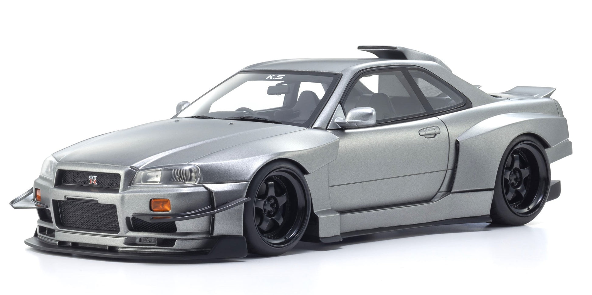 Nissan Skyline GT-R R34 Khyzyl Saleem Gray