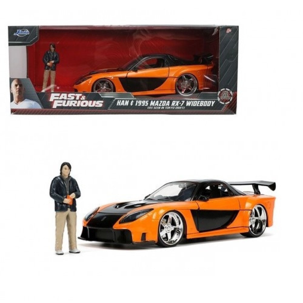 1995 Mazda RX-7 Widebody with Han Figure Fast and Furious Tokyo Drift