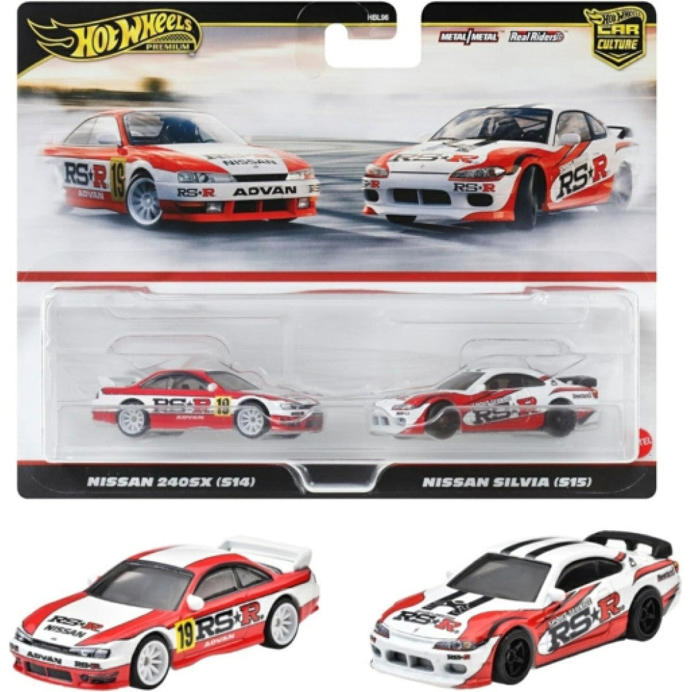 Nissan 240SX S14 and Nissan Silvia S15 2-Pack
