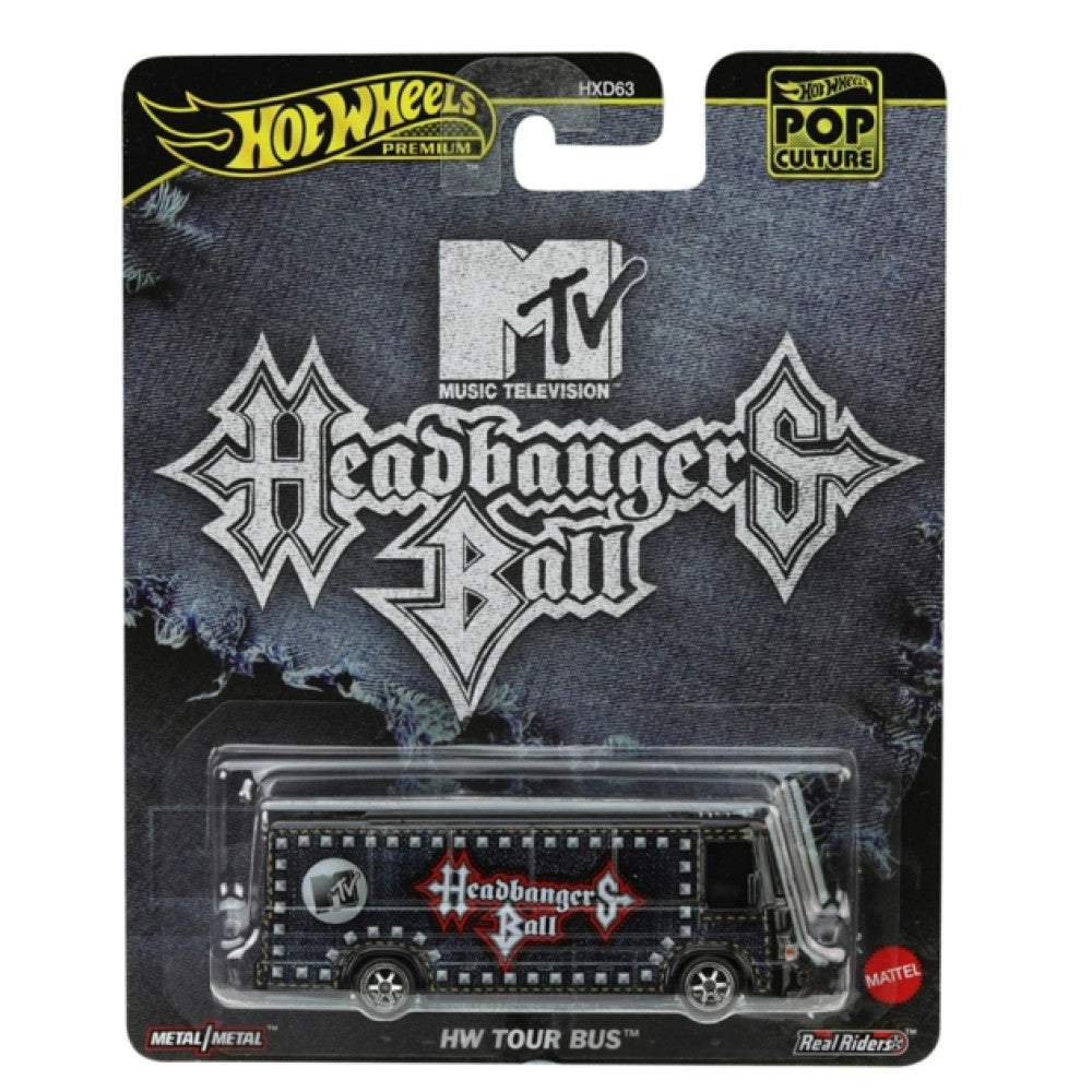 Hot Wheels Pop Culture MTV Headbangers Ball HW Tour Bus