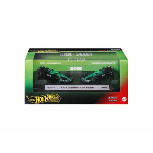 Hot Wheels Premium Formula 1 2-Pack Team Kick Sauber