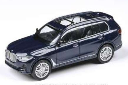BMW X7 Tanzanite Blue