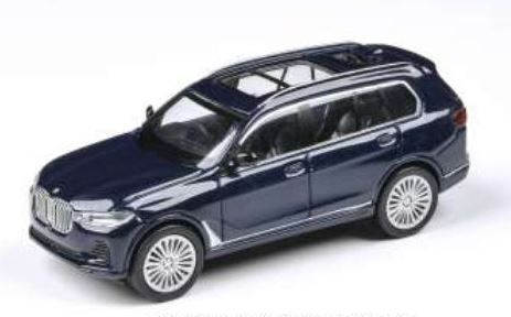 BMW X7 Tanzanite Blue