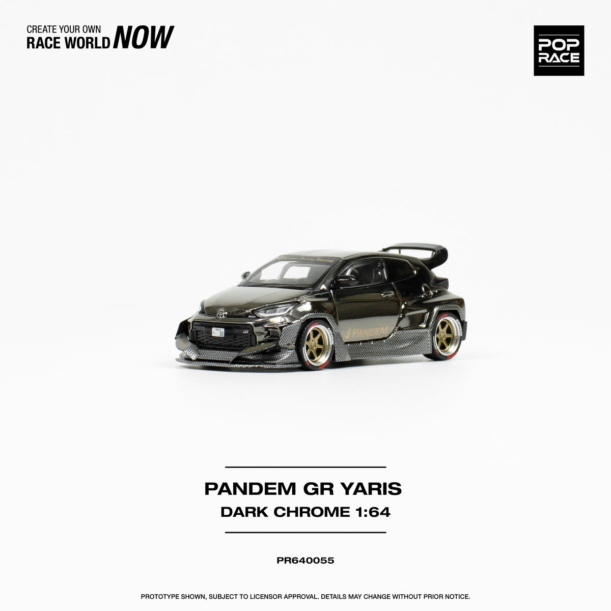 Pandem GR Yaris Dark Chrome