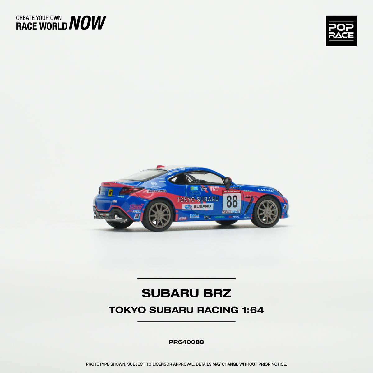 Subaru BRZ Tokyo Subaru Racing No.88