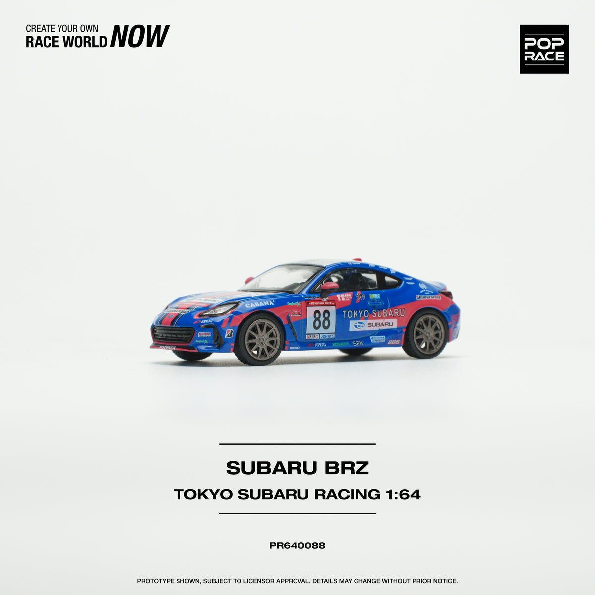 Subaru BRZ Tokyo Subaru Racing No.88