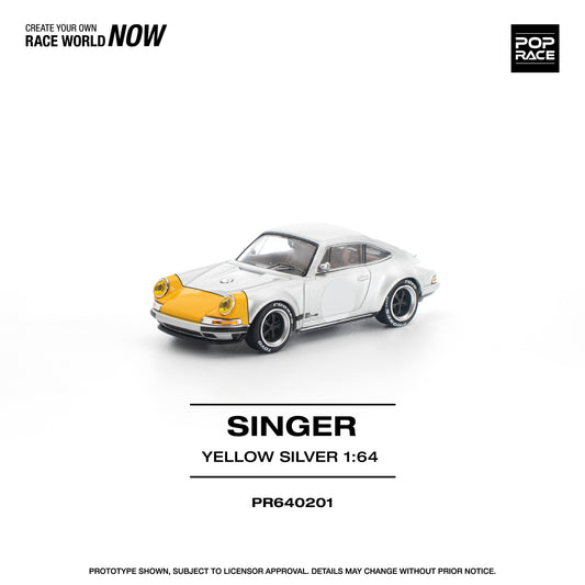 Singer 911 SCCS Homage Yellow/Silver