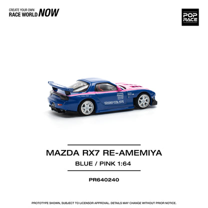 Mazda RX-7 RE-Amemiya Blue/Pink